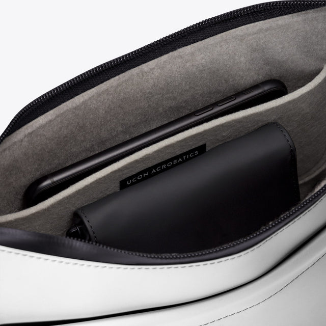 Alva(アルヴァ) Medium Bag / Lotus Infinity - Silver Metallic