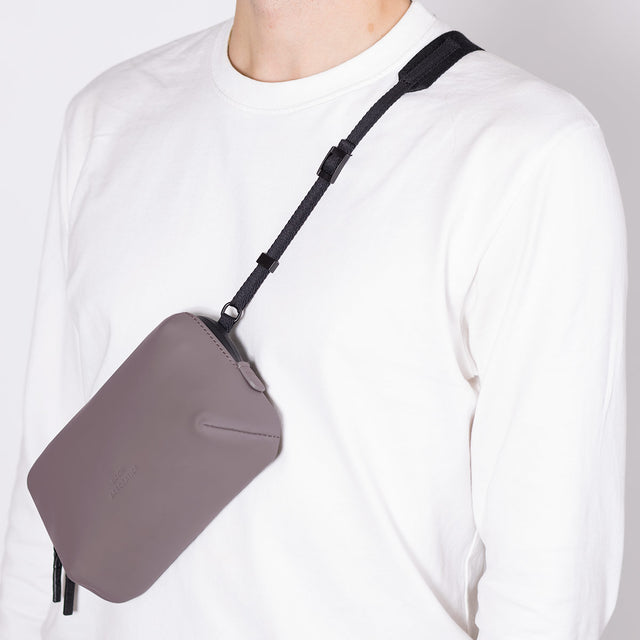 【70%OFF】 Set Alison Medium Bag - Lotus Infinity - Black / Ando Bag- Grape
