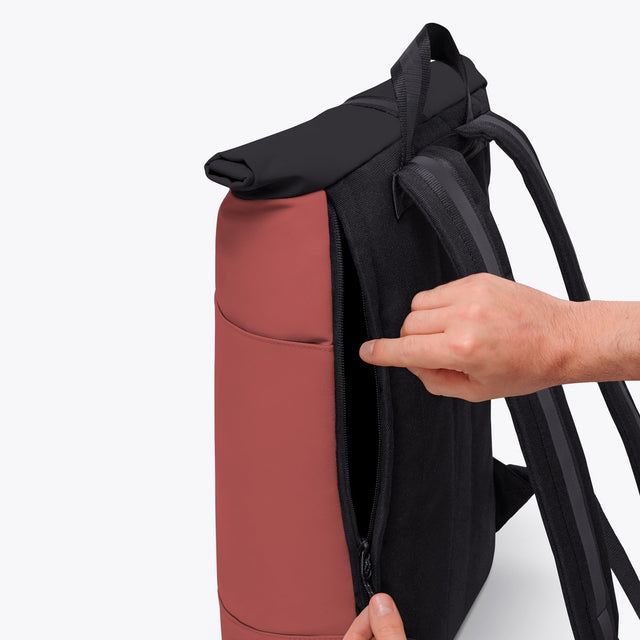 Hajo(ハヨ) Medium Backpack / Aloe - Hibiscus-Black