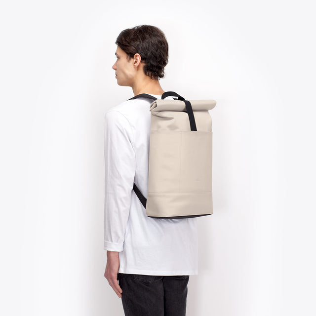 Hajo(ハヨ) Medium Backpack / Lotus Infinity - Light Sand