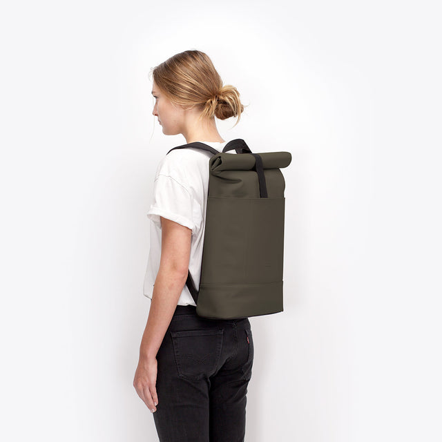 Hajo(ハヨ) Medium Backpack / Lotus - Olive