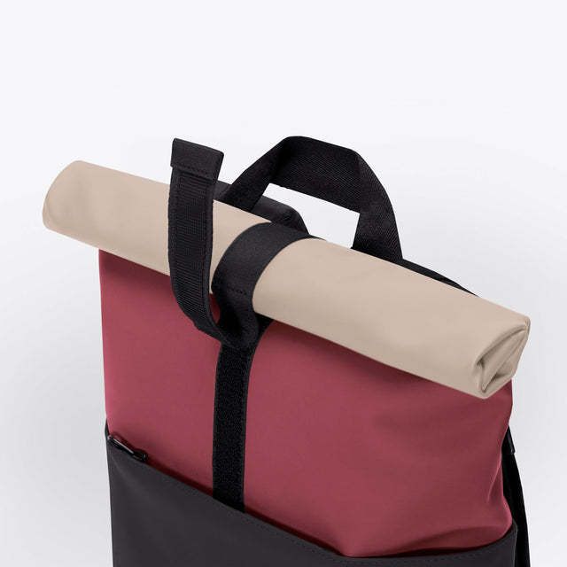 Hajo(ハヨ) Mini Backpack / Lotus Infinity - Burgundy-Black
