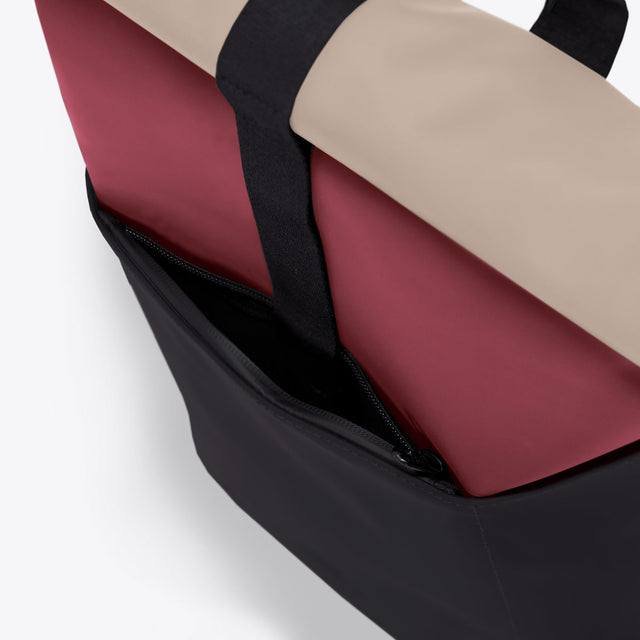 Hajo(ハヨ) Mini Backpack / Lotus Infinity - Burgundy-Black