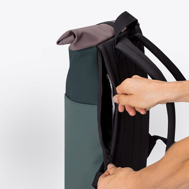 Hajo(ハヨ) Mini Backpack / Lotus - Forest Pine Green