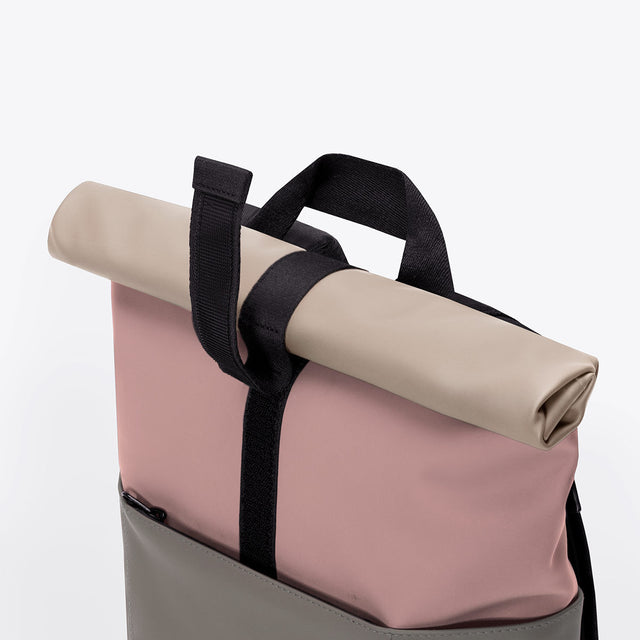 Hajo(ハヨ) Mini Backpack / Lotus Rose-Dark Grey