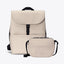 【70%OFF】 Set Mion Mini Backpack /Melvin Medium Bag -Lotus Infinity - Light Sand