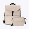 【70%OFF】 Set Mion Mini Backpack /Melvin Medium Bag -Lotus Infinity - Light Sand