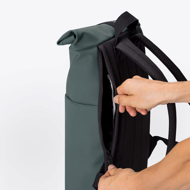 Hajo(ハヨ) Medium Backpack / Lotus Infinity - Pine Green