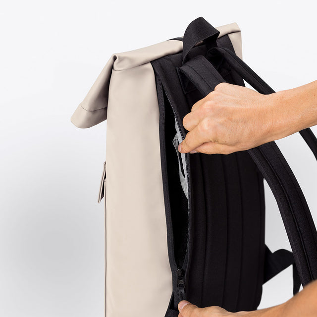 【Set】Jannik Medium Backpack / Melvin -Lotus Infinity- Lignt Sand