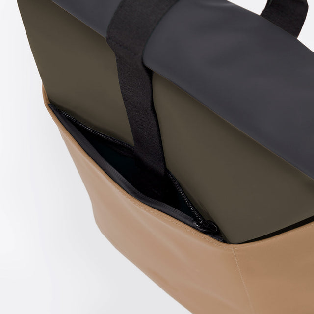Hajo(ハヨ) Mini Backpack / Lotus - Olive Almond
