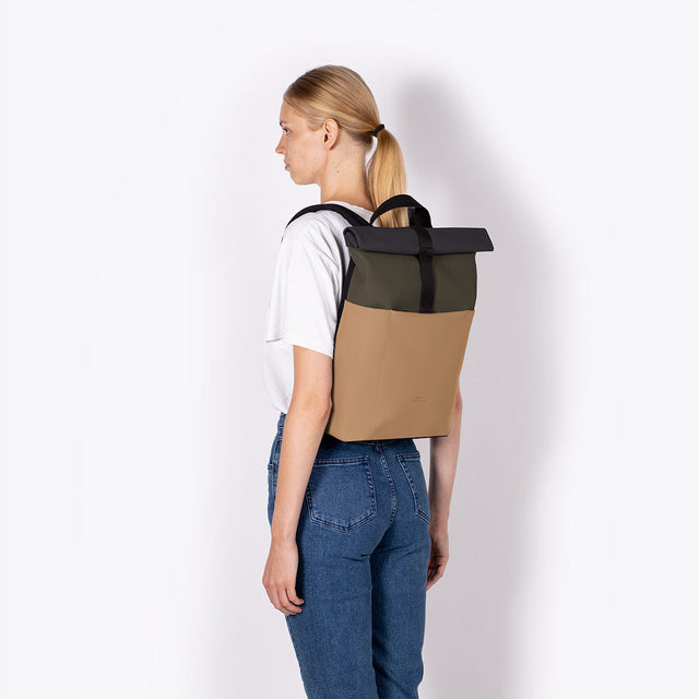Hajo(ハヨ) Mini Backpack / Lotus - Olive Almond