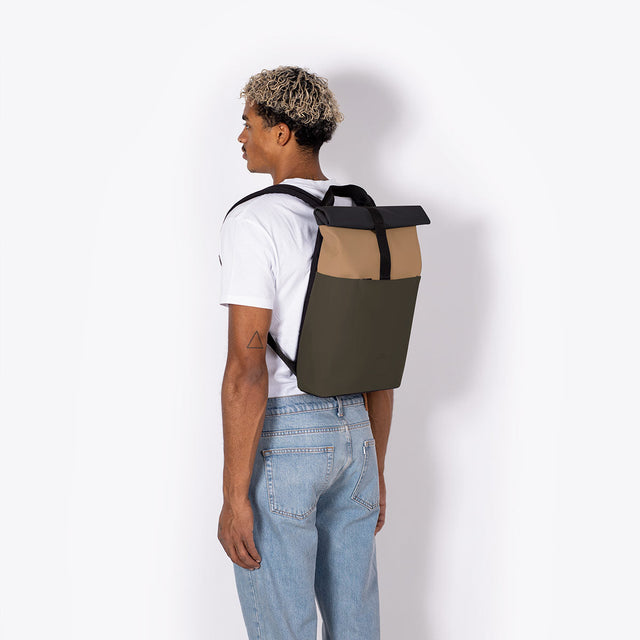 Hajo(ハヨ) Mini Backpack / Lotus - Olive Almond